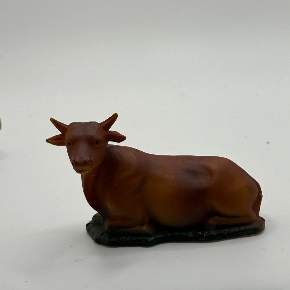 AB‎ Plastics Nativity Scene Hong Kong 864 DO 7 Piece Figurines